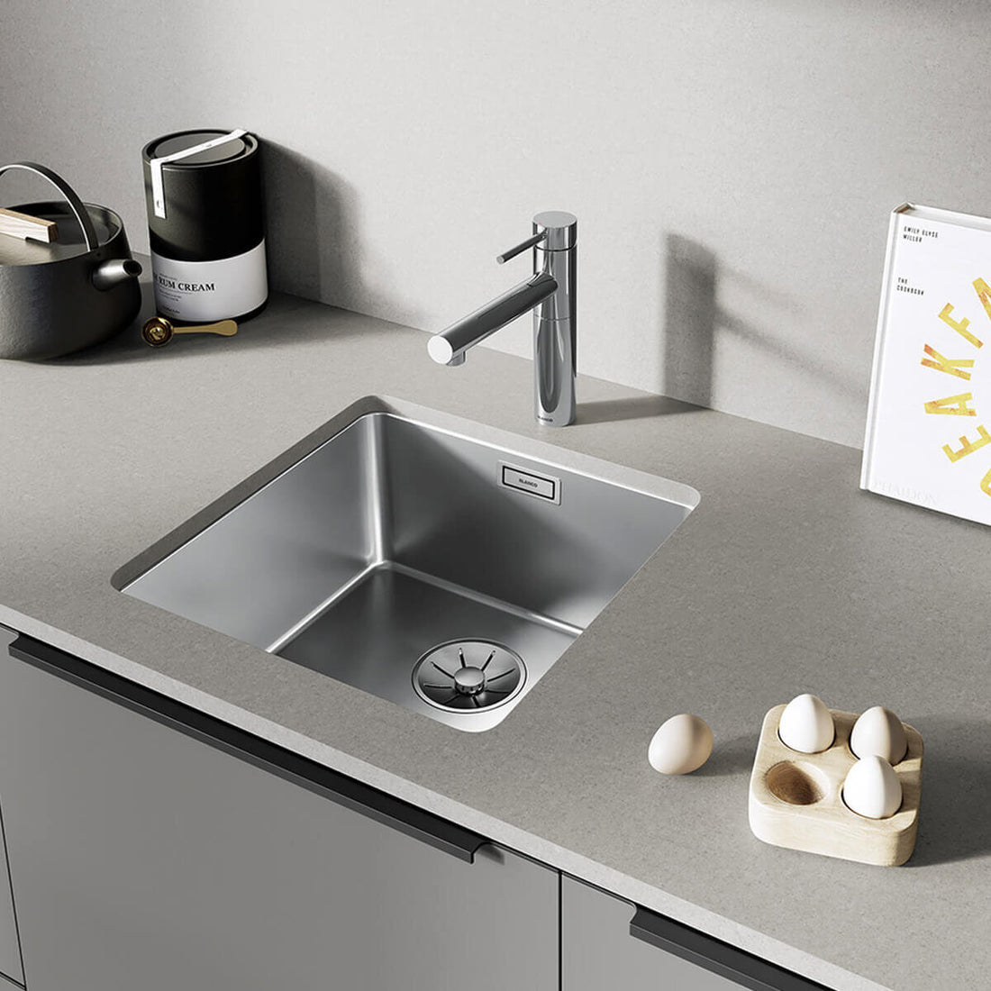 Blanco ALTA II Single Lever Mixer Tap Chrome 527573