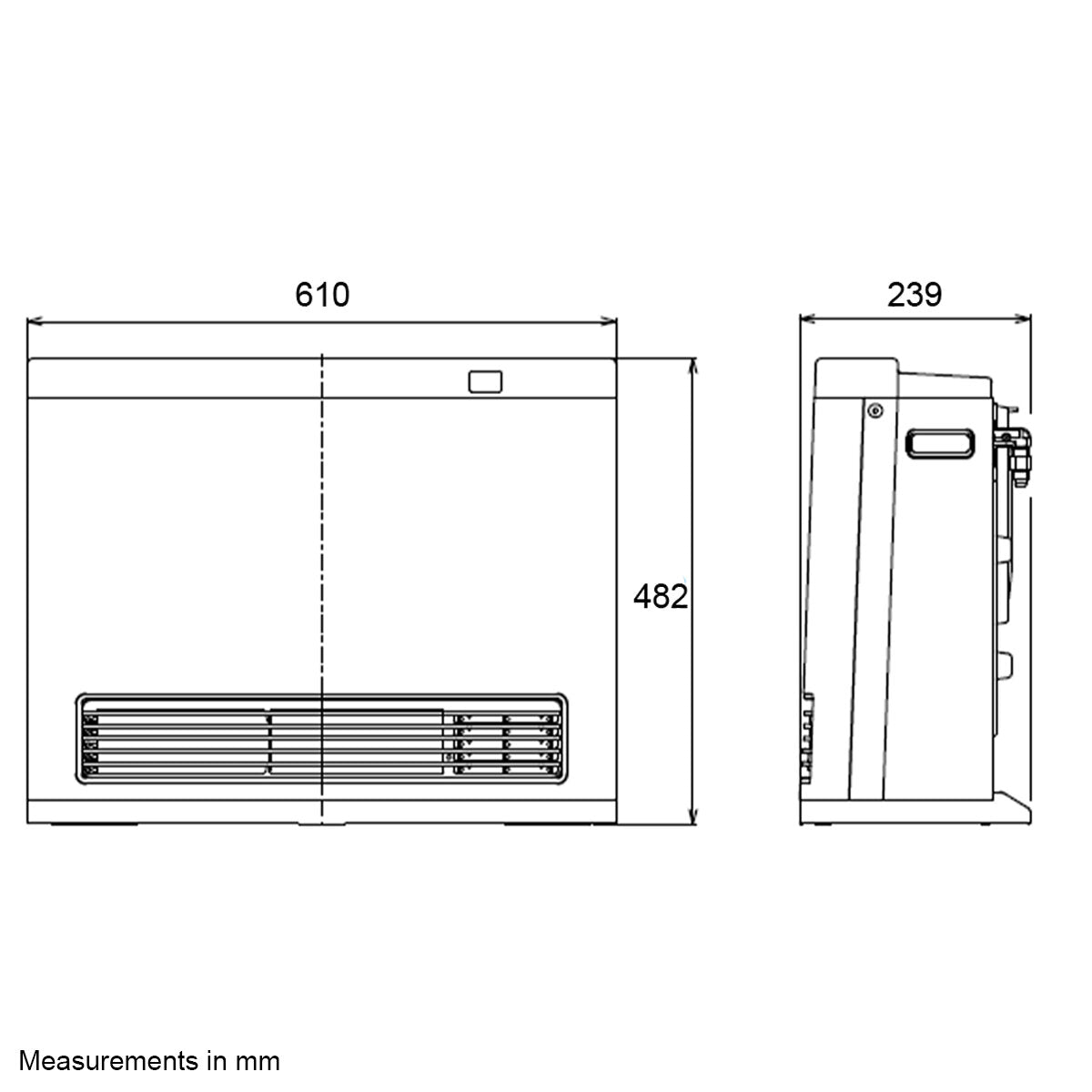 Rinnai Avenger Natural Gas Heater AV25N3