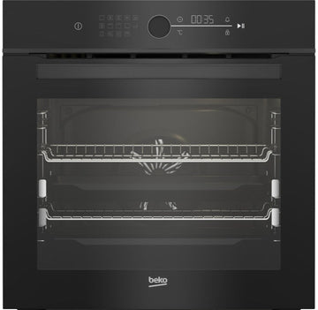 Beko 60cm Aeroperfectâ„¢ Built-In Oven with Meat Probe & Pyrolytic Cleaning BBO6852PDX