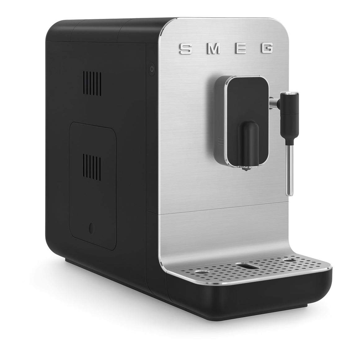 Smeg Bean To Cup Automatic Coffee Machine With Steam Wand Black BCC12BLMAU