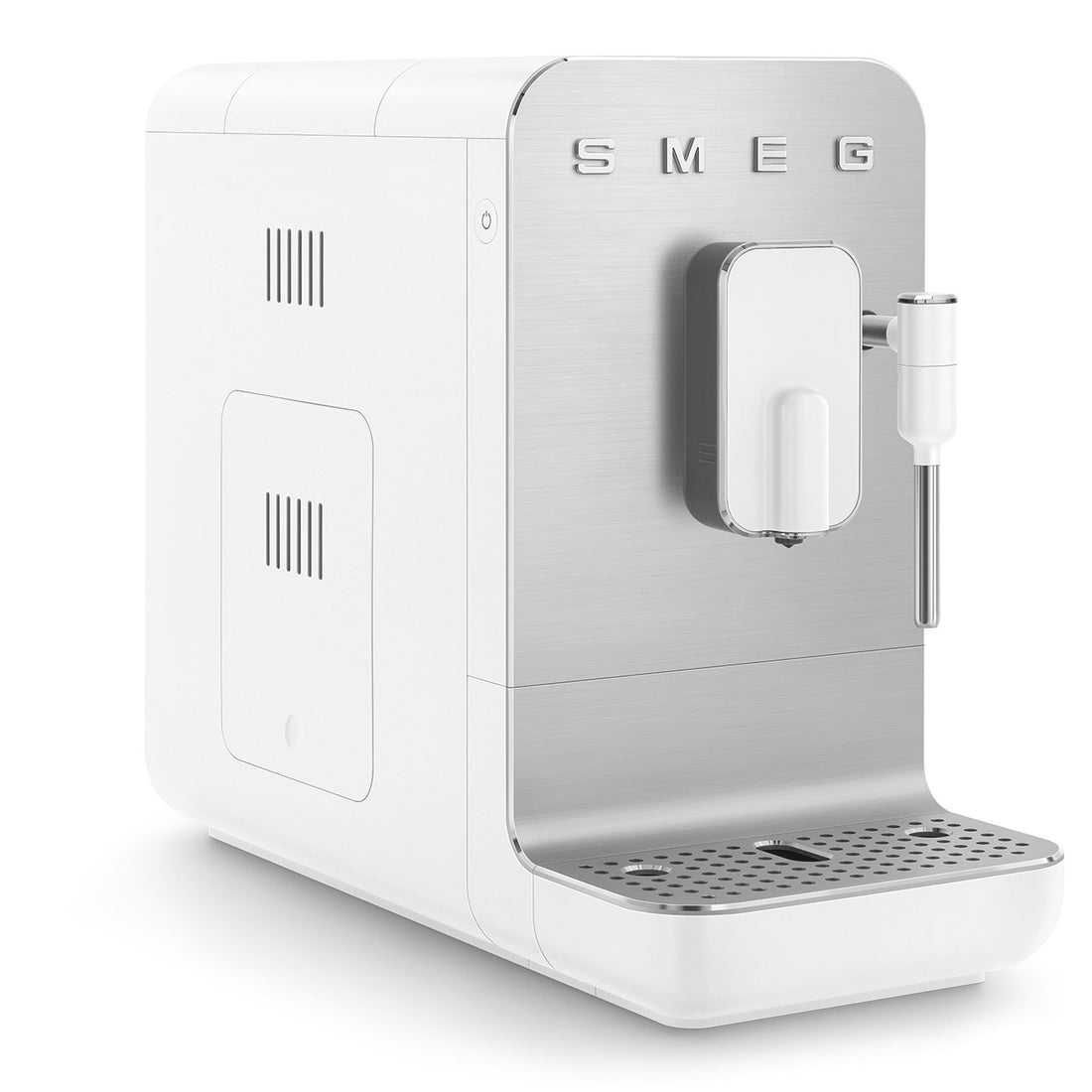 Smeg Bean To Cup Automatic Coffee Machine With Steam Wand White BCC12WHMAU