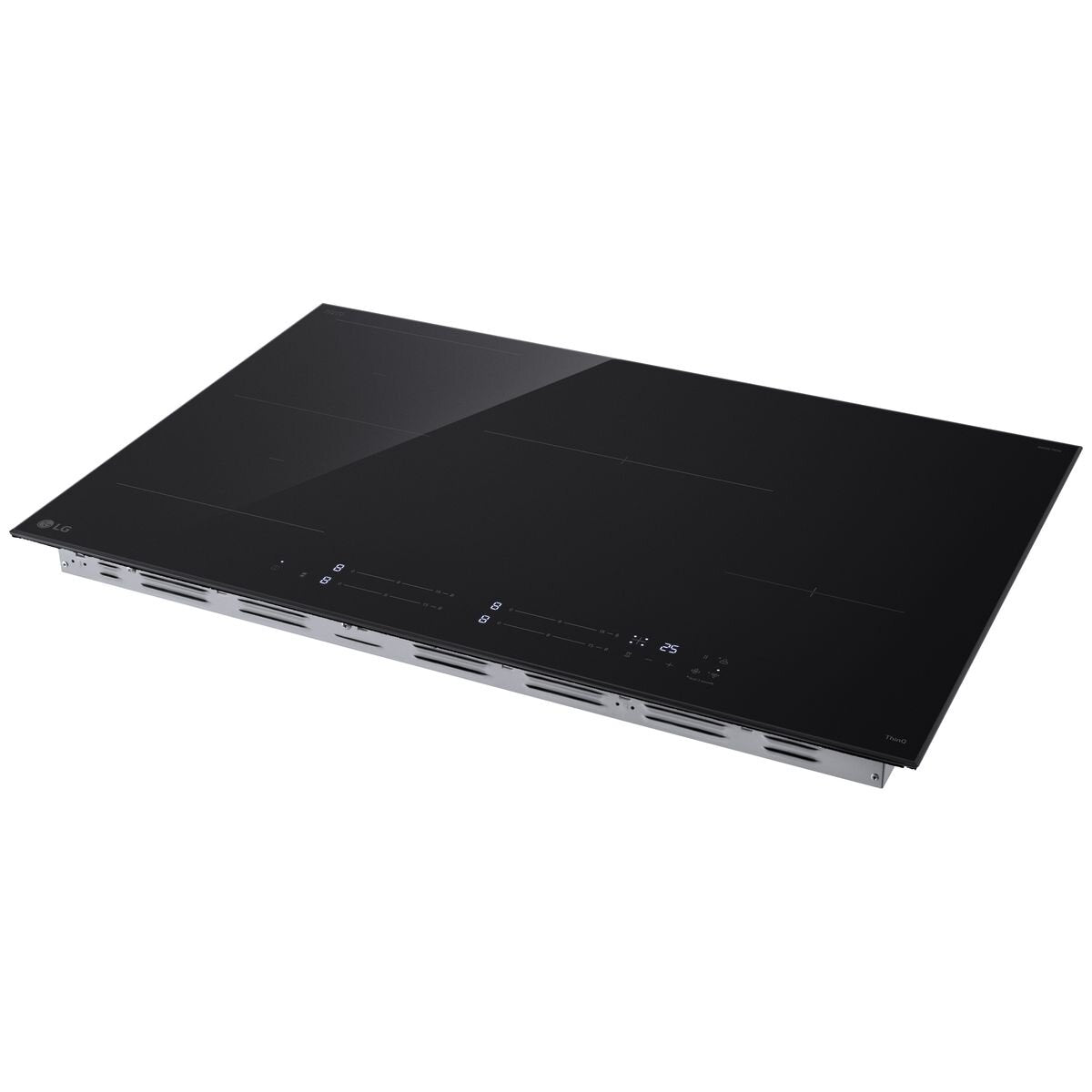 LG 80cm Series 7 Induction Cooktop 4 Zone with 1 Flexi Zone BCI807T4BG