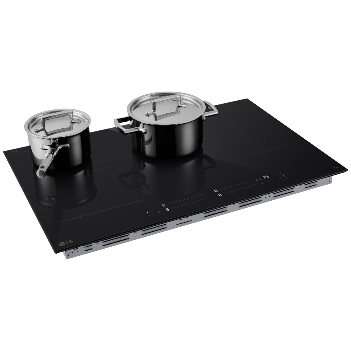LG 80cm Series 7 Induction Cooktop 4 Zone with 1 Flexi Zone BCI807T4BG