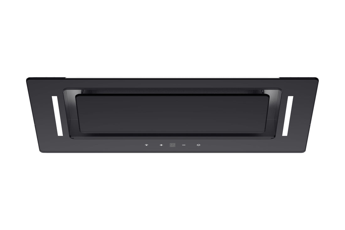 Schweigen 60cm Black Glass Undermount Rangehood BGUM6B