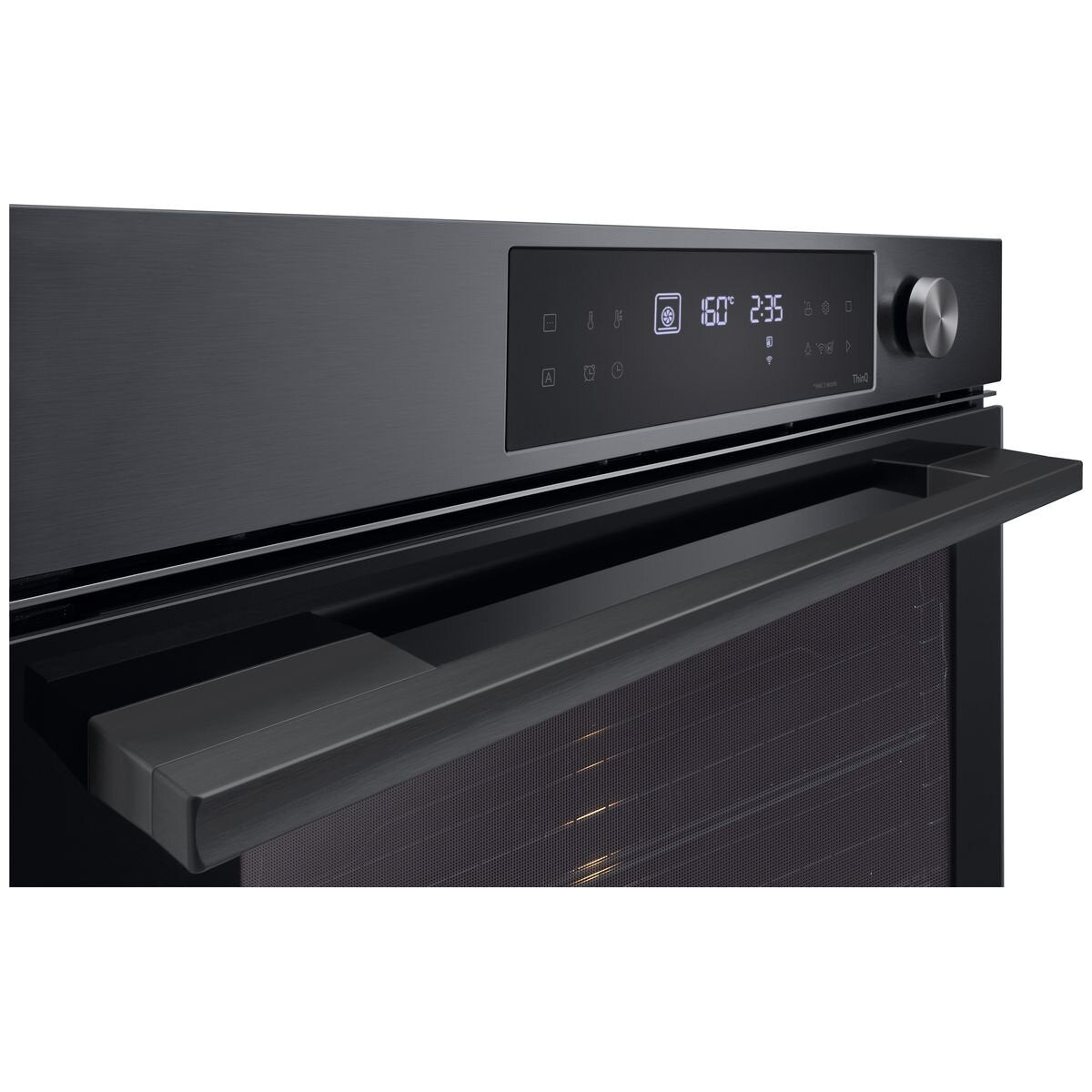 LG 60cm InstaView Series 7 Pyrolytic Oven Black BO607G1MB4