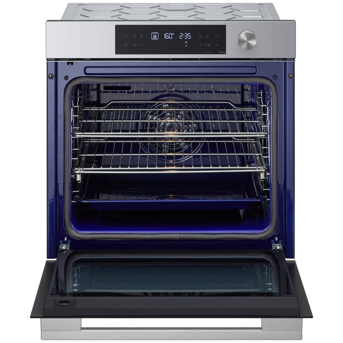 LG 60cm InstaView Series 7 Pyrolytic Oven Stainless Steel BO607G1S4