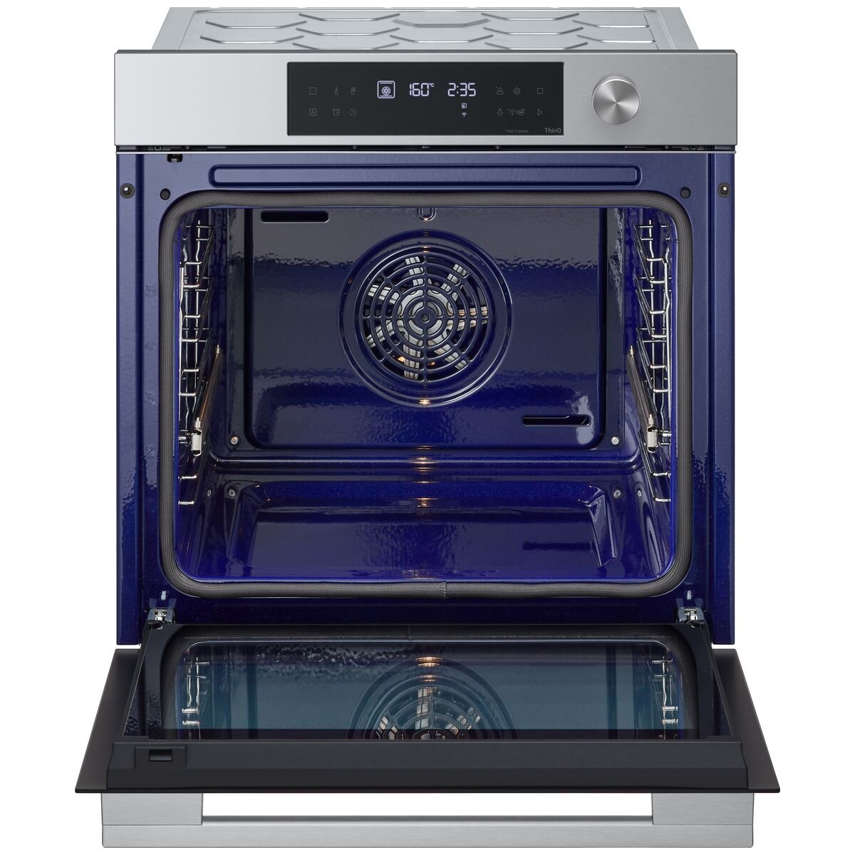 LG 60cm InstaView Series 7 Pyrolytic Oven Stainless Steel BO607G1S4