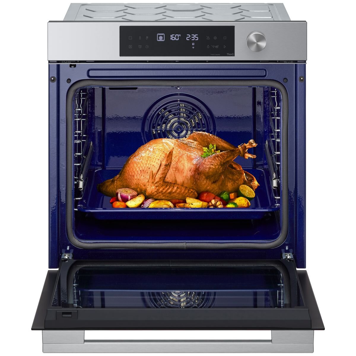 LG 60cm InstaView Series 7 Pyrolytic Oven Stainless Steel BO607G1S4