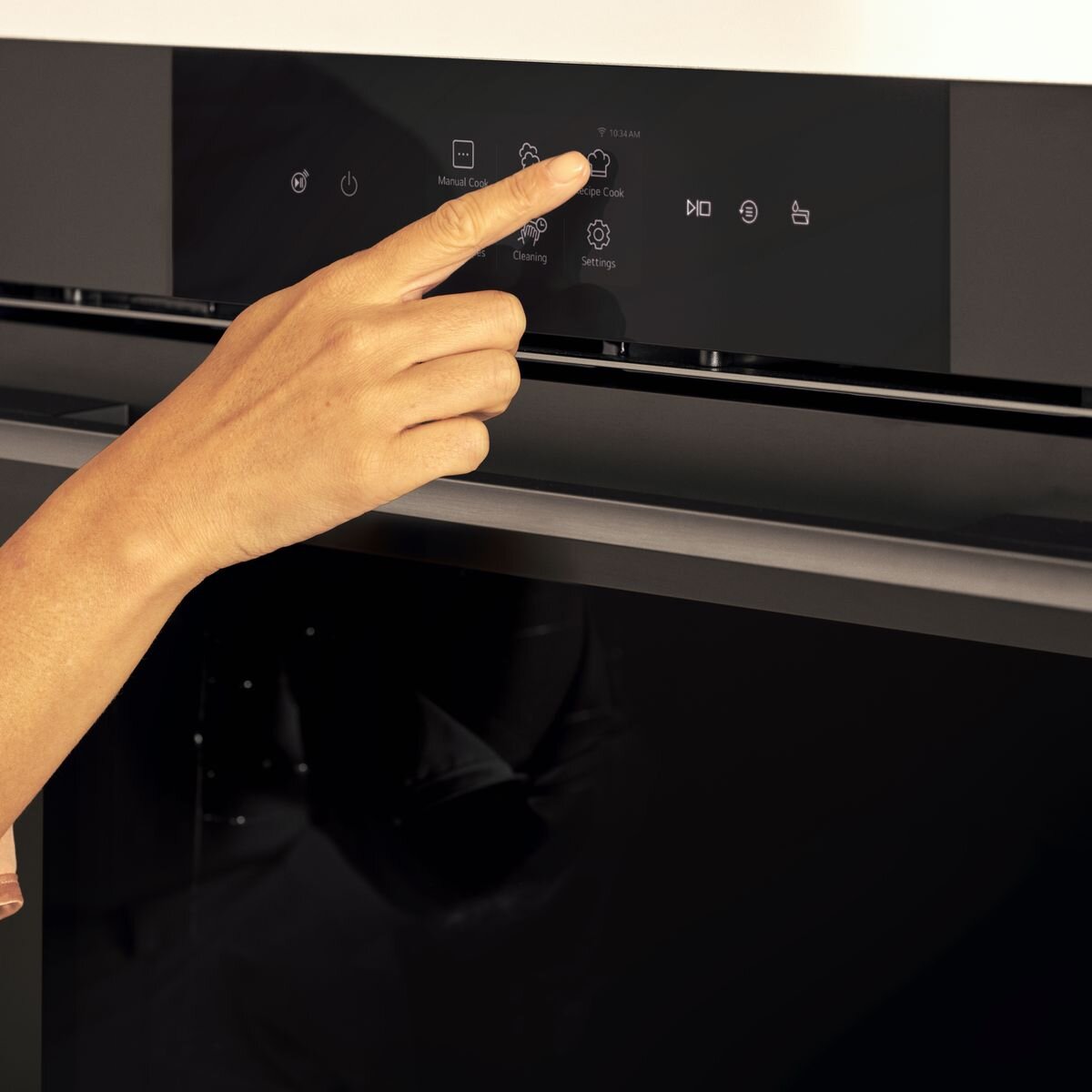 LG 60cm InstaView Series 9 Full Steam Oven Black Glass BO609B2BG4