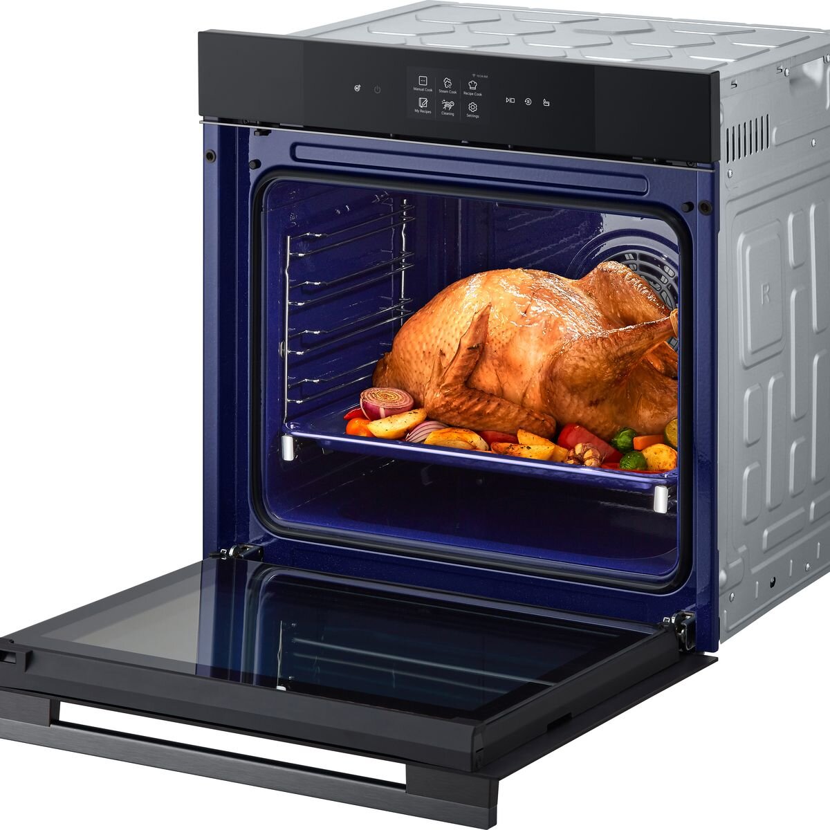 LG 60cm InstaView Series 9 Full Steam Oven Black Glass BO609B2BG4