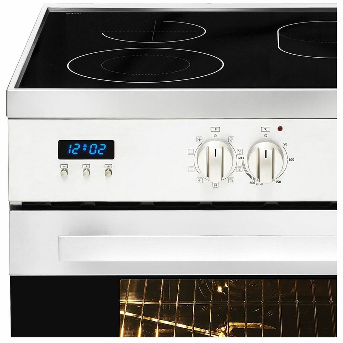 Artusi 90cm Freestanding Electric Oven/Stove CAFC95X