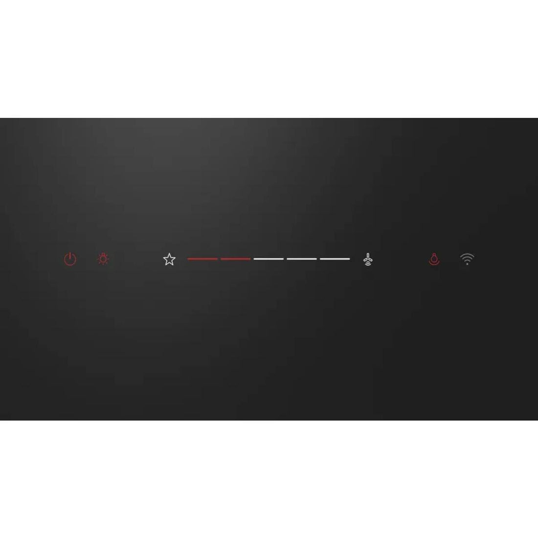 Bosch 90cm Series 8 Wall Mounted Canopy Rangehood Black DWK91LT65