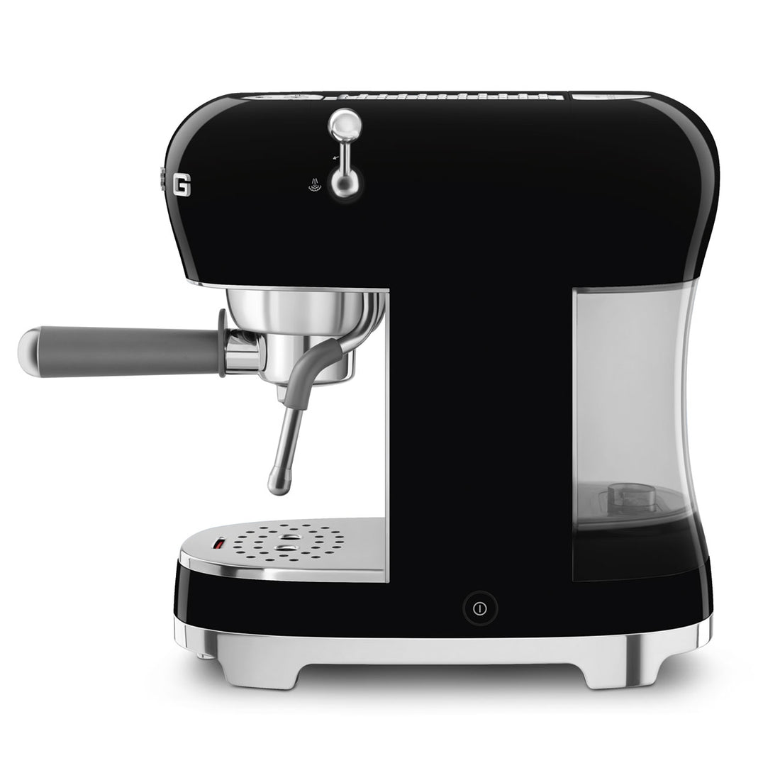 Smeg 50's Retro Style Espresso Coffee Machine Black ECF02BLAU