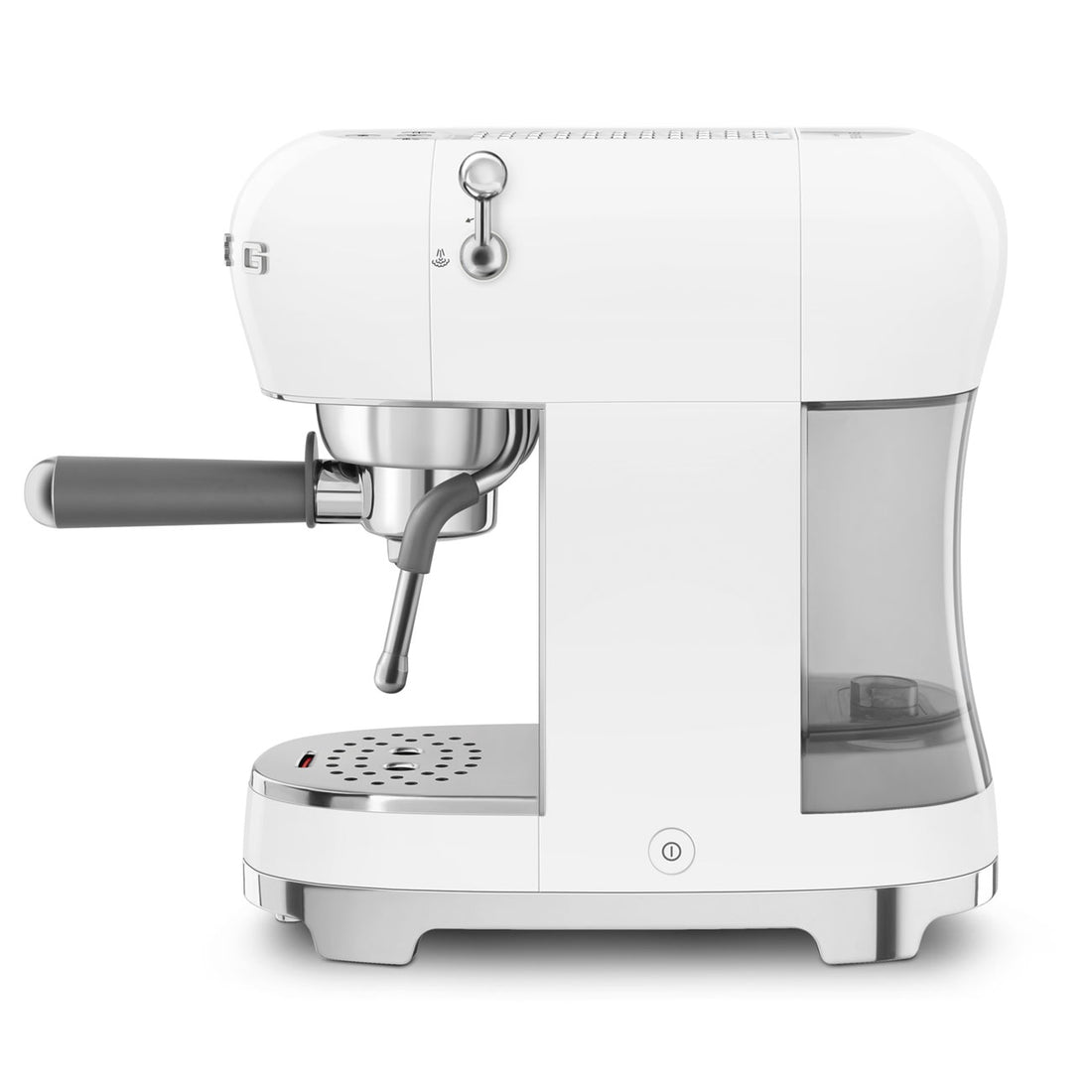 Smeg 50's Retro Style Espresso Coffee Machine White ECF02WHAU