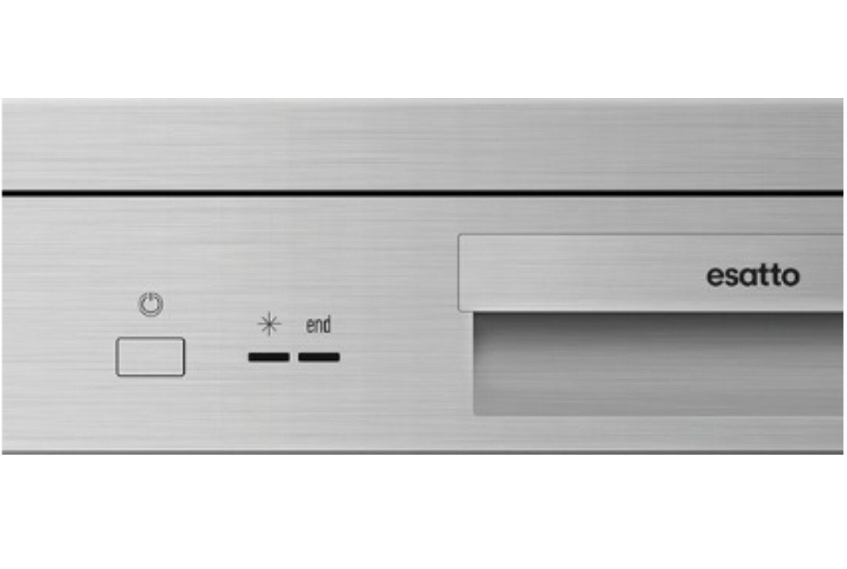 Esatto 60cm Freestanding Silver Dishwasher EDW6004S