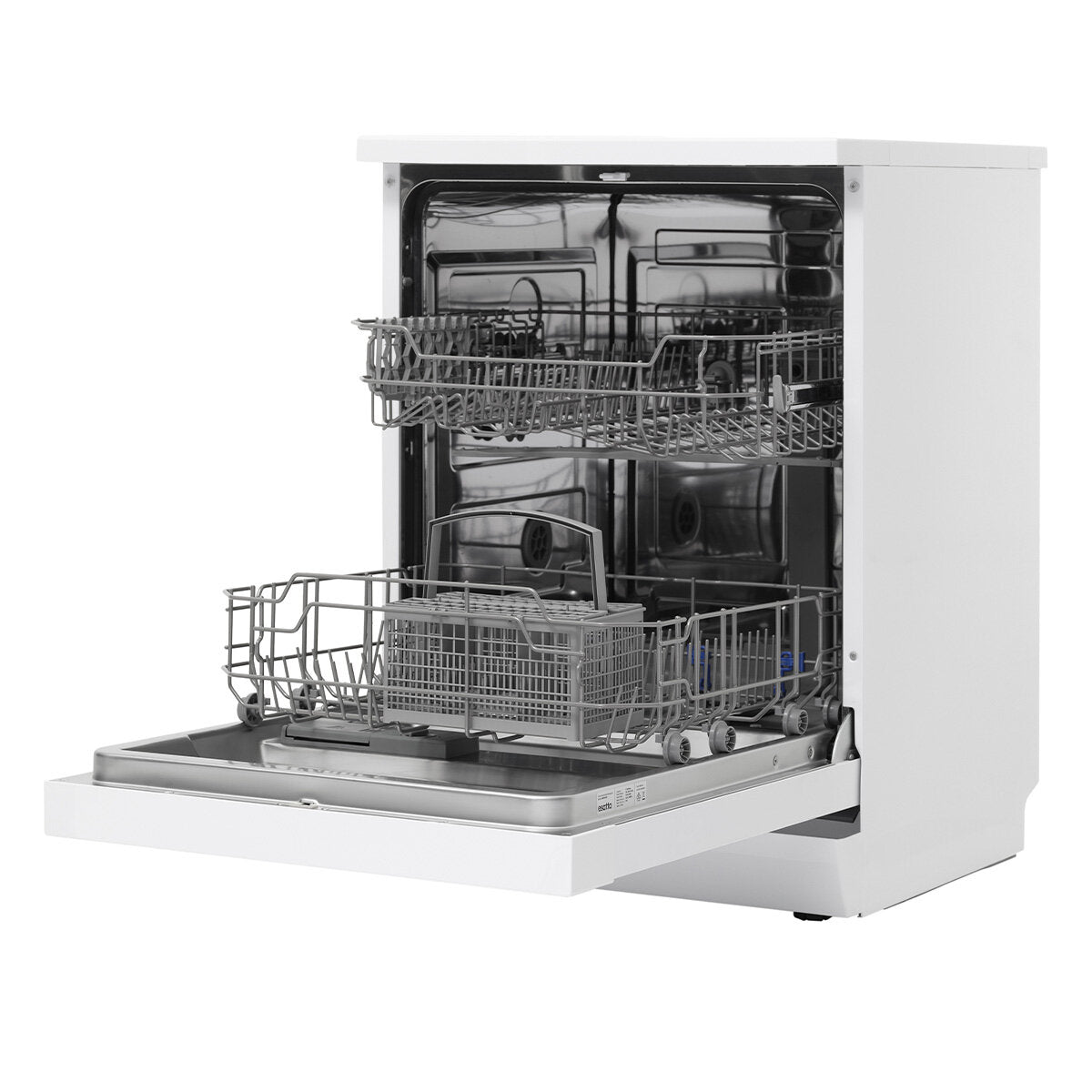 Esatto 60cm Freestanding Dishwasher White EDW6004W
