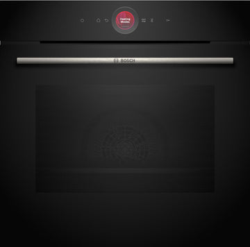 Bosch Series 8 60cm Built-in Black Oven with Air Frying HBG7741B1A