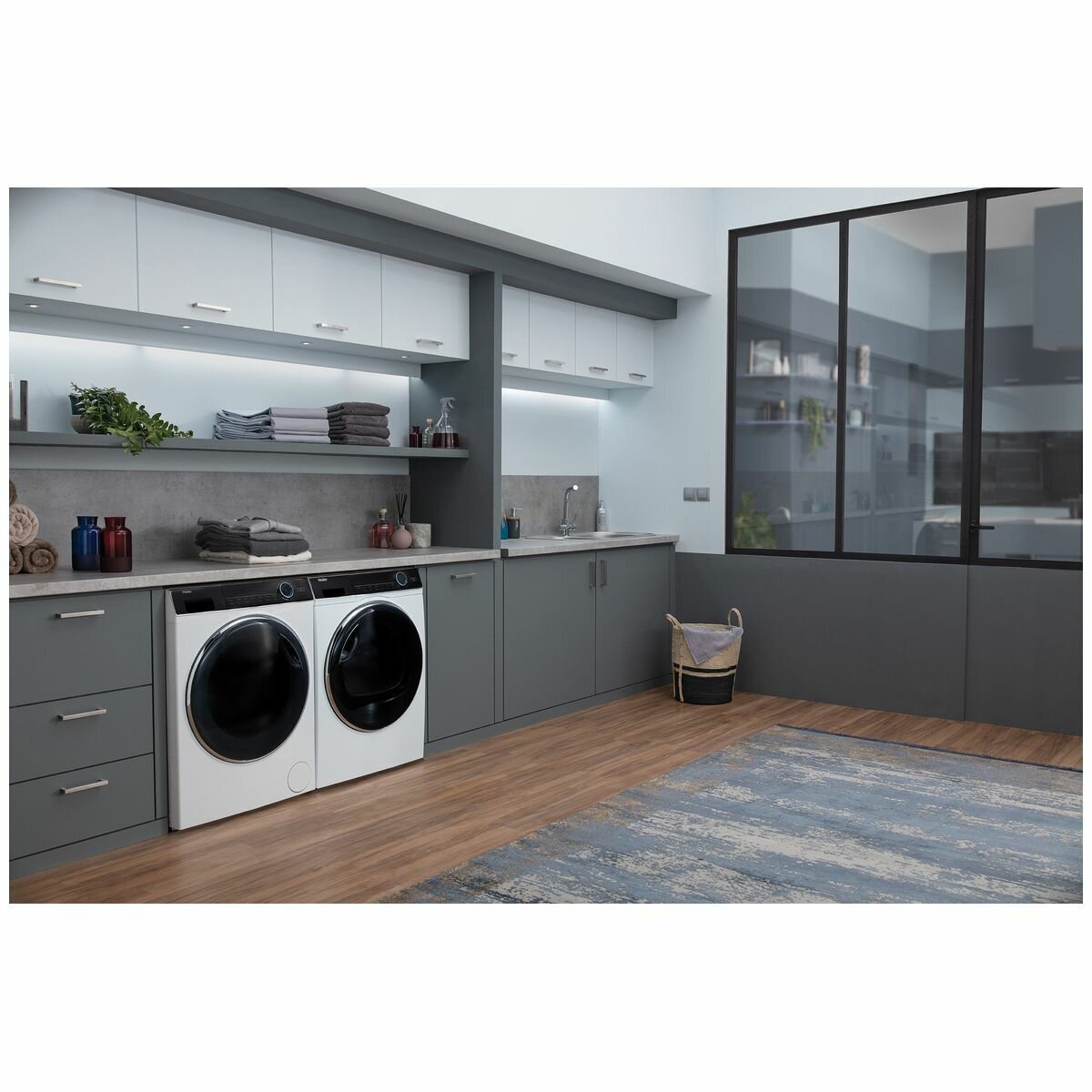 Haier 600 Series 9kg Heat Pump Dryer with Steam Refresh HDHP90AN1