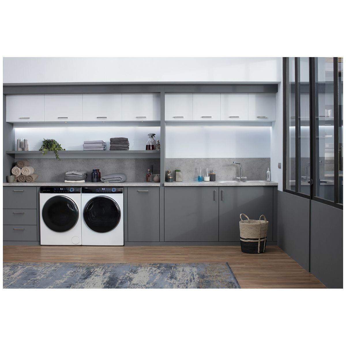 Haier 600 Series 9kg Heat Pump Dryer with Steam Refresh HDHP90AN1