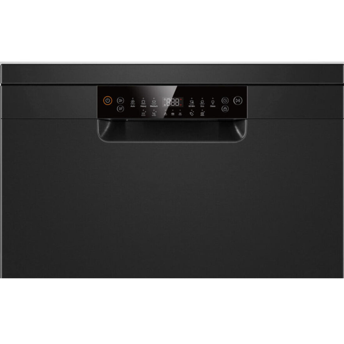 Haier 500 Series Freestanding Dishwasher with Sanitise Black HDW15F1B1