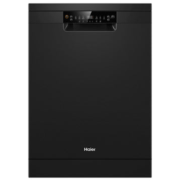 Haier Freestanding Dishwasher Black HDW15F2B1