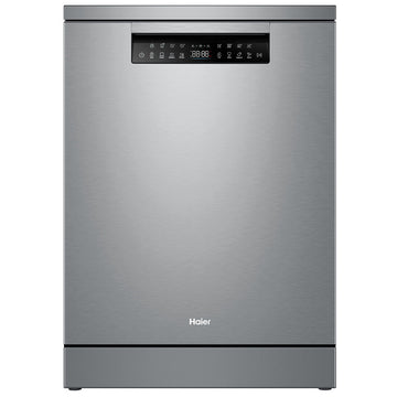 Haier 600 Series Freestanding Dishwasher with Steam Satina HDW15F3S1