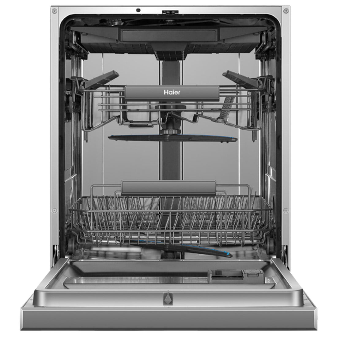 Haier 600 Series Built Under Dishwasher with Steam Satina HDW15U3S1