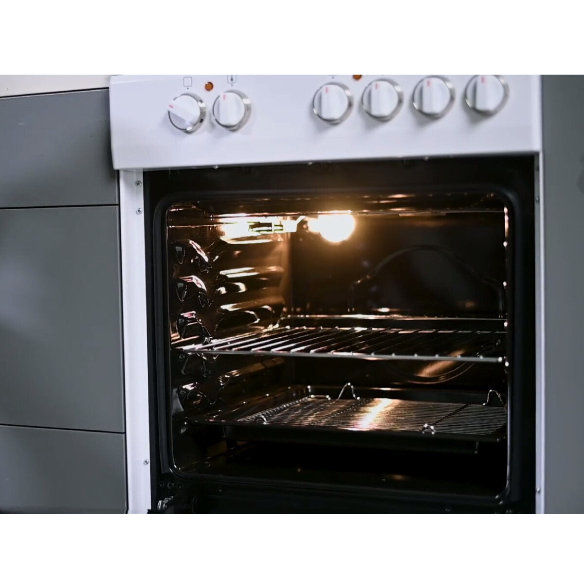 Haier 54cm Freestanding Electric Cooker HOR54S5CW1