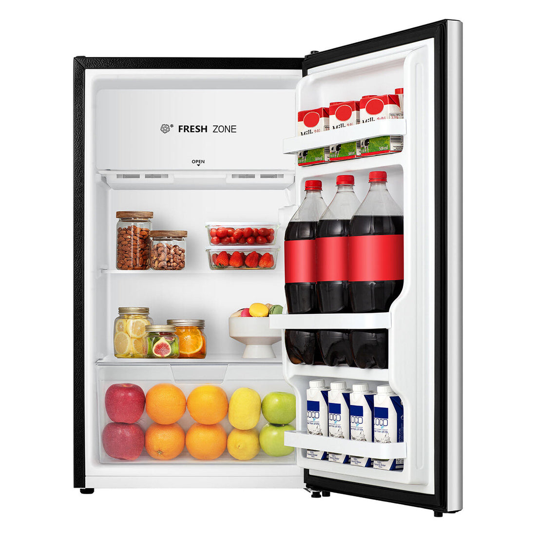 Hisense 124L Bar Fridge Silver HRBF126S