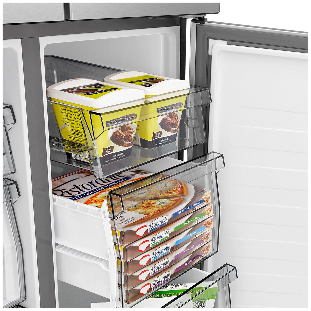 Hisense 483L French Door Fridge Stainless Steel HRCD483TS