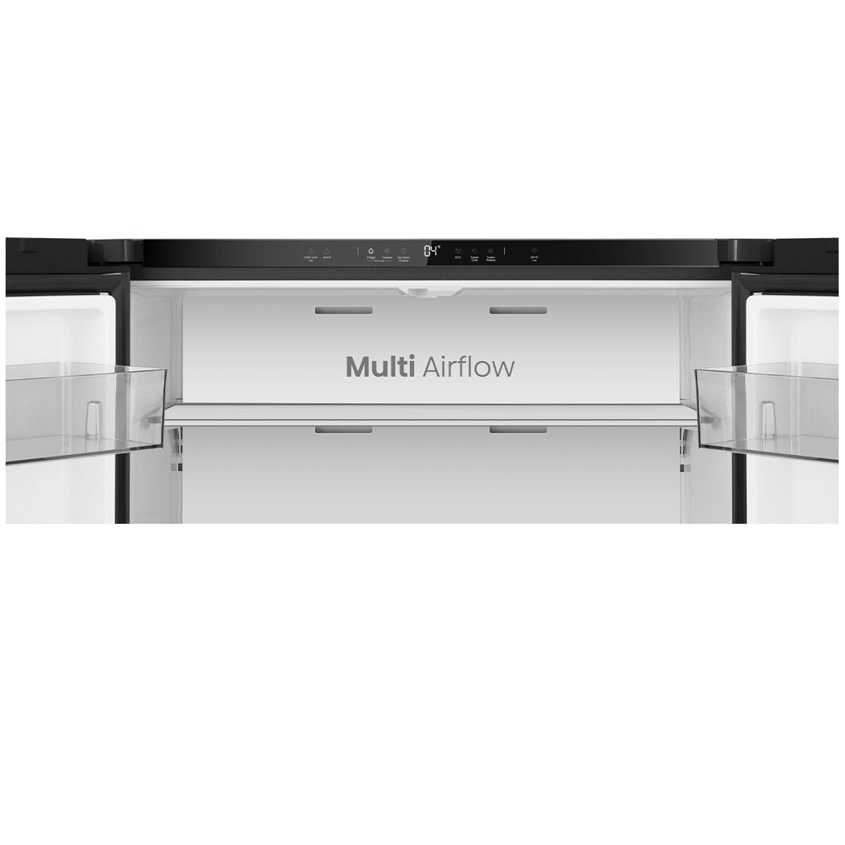 Hisense 647L PureFlex French Door Refrigerator Dark Stainless HRCD640TB