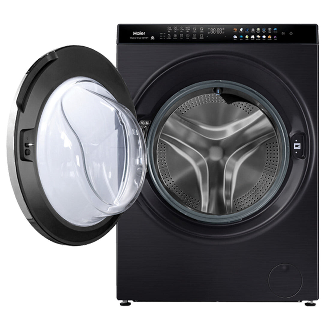 Haier 15kg/9kg Super Drum Combi Washer Dryer Combo Dark Finish HWDX1590CTB1