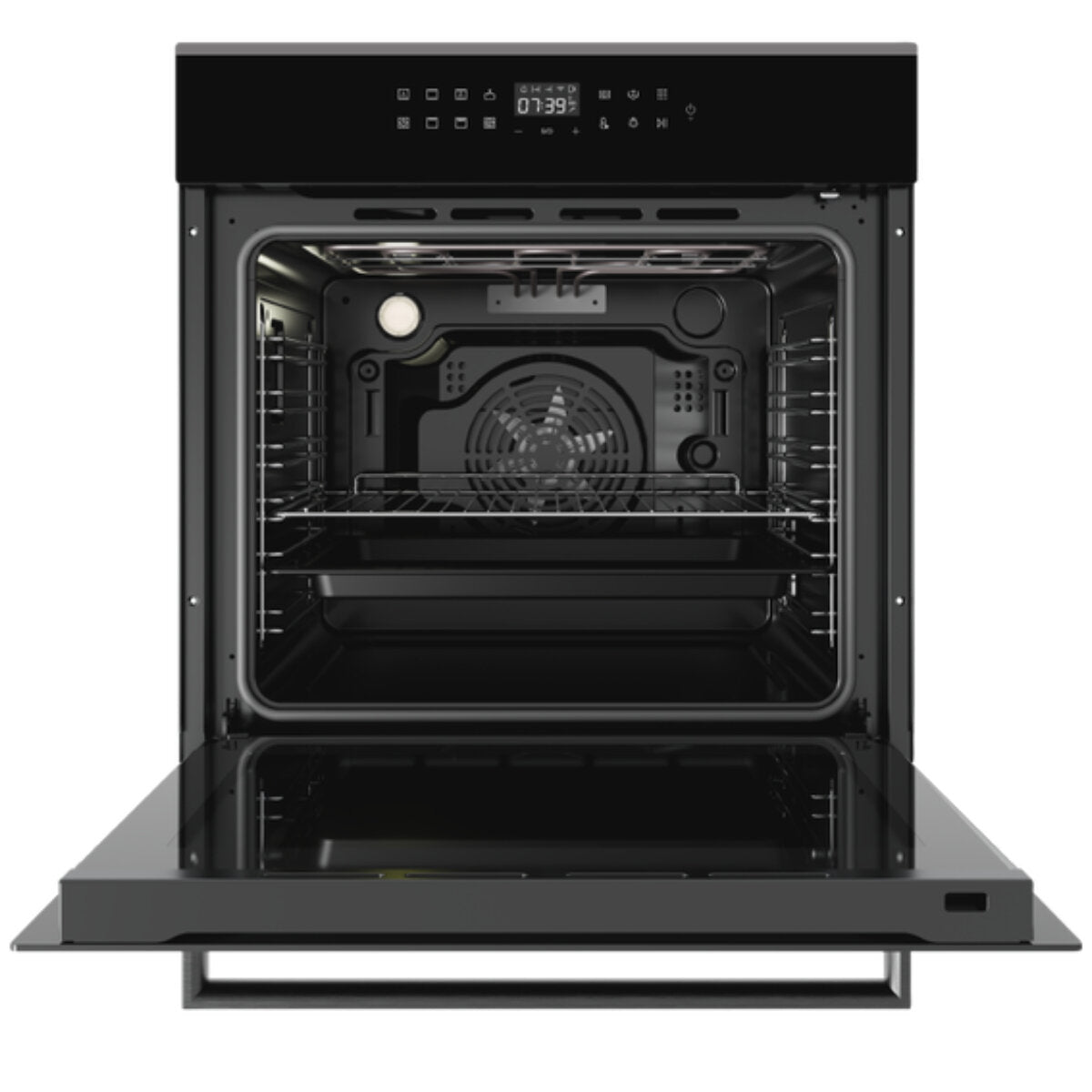 Haier 60cm Pyrolytic Oven 14 Function with Air Fry & WiFi HWO60S14TPB2 (Ex-Display)