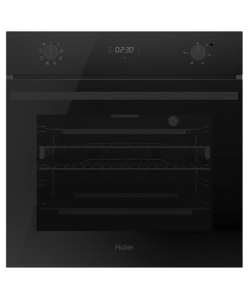 Haier 60cm 500 Series 7 Function Built-in Oven with Air Fry Black HWO60S7EB5
