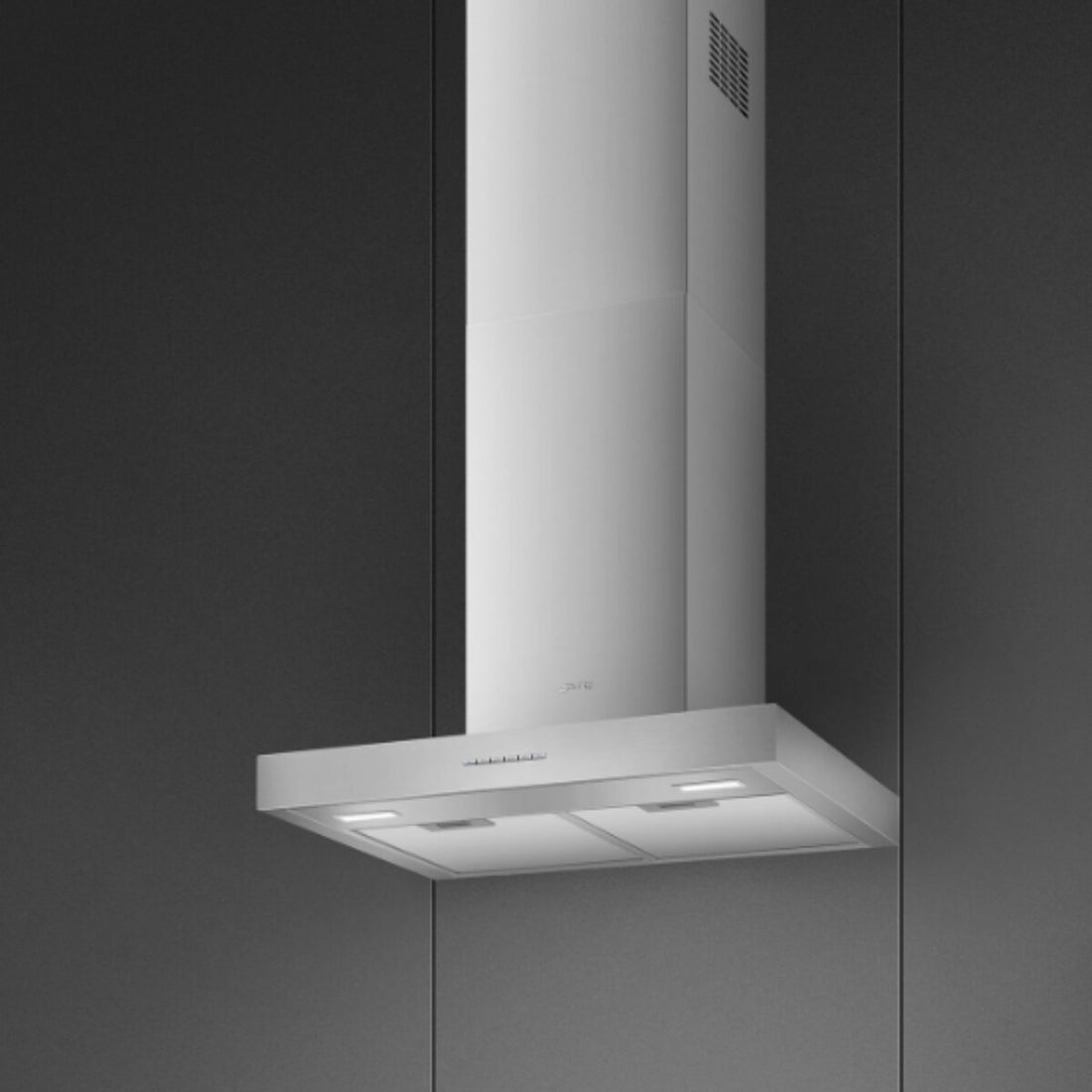 Smeg 70cm Wall Mount Stainless Steel Canopy Rangehood KBTAU700XE