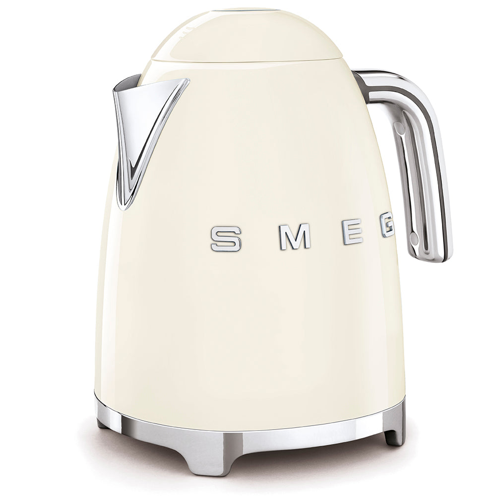 Smeg 50s Retro Style Aesthetic Electric Kettle Cream KLF03CRAU