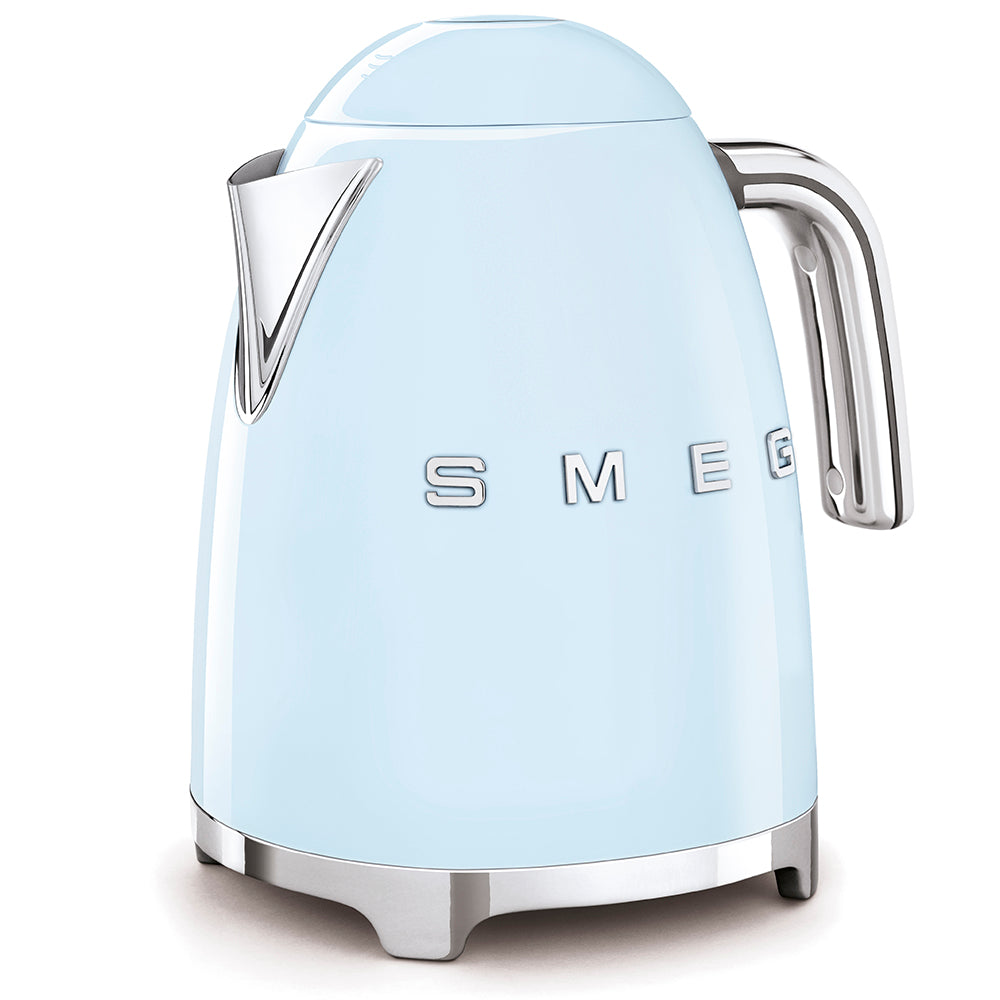 Smeg 50s Retro Style Electric Aesthetic Kettle Pastel Blue KLF03PBAU