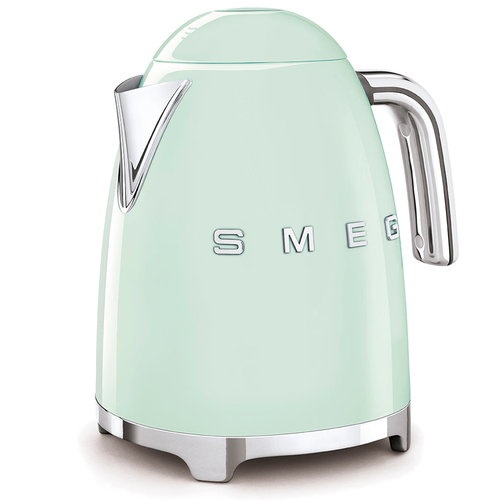 Smeg 50s Retro Style Electric Aesthetic Kettle Pastel Green KLF03PGAU