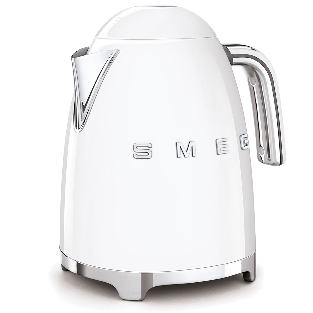 Smeg 50s Retro Style Aesthetic Electric Kettle White KLF03WHAU