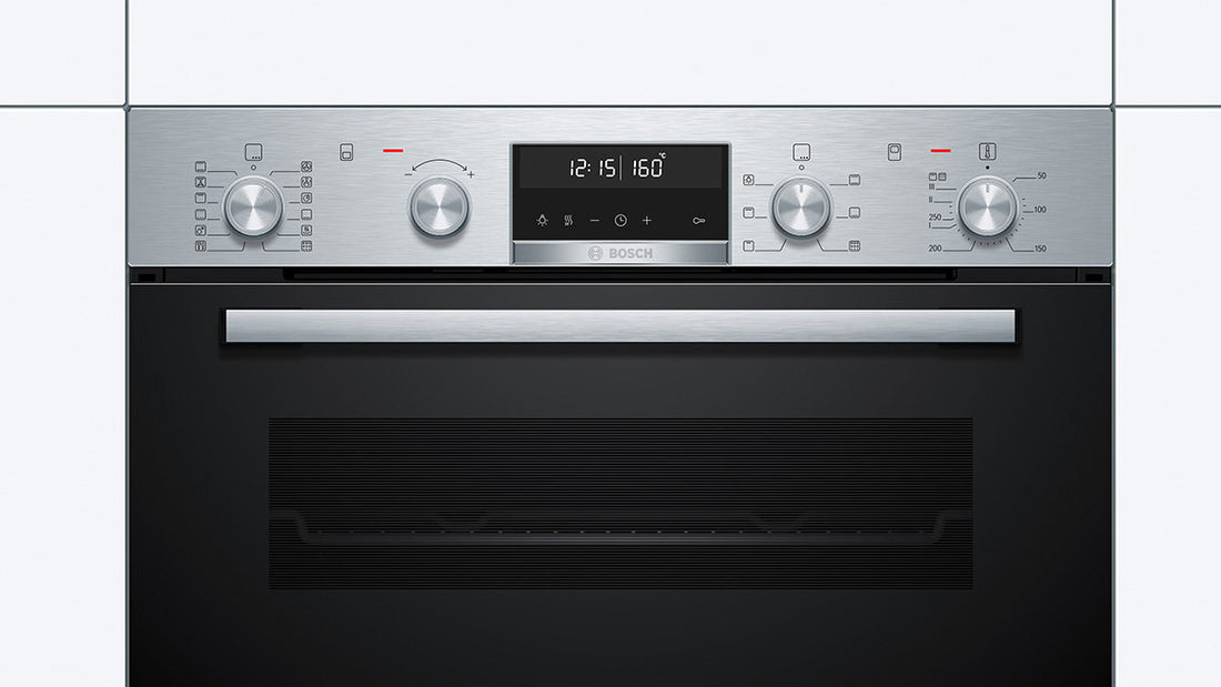 Bosch Serie 6 60cm Pyrolytic Double Oven MBG5787S0A