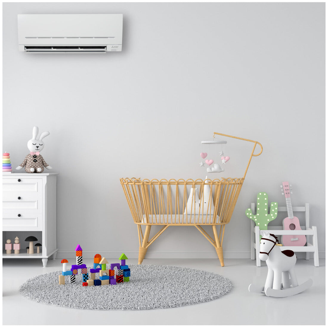 Mitsubishi Electric 3.5kW Split System Air Conditioner MSZAP35VGKD2KIT with WiFi