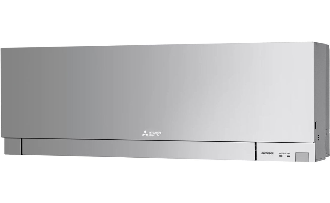 Mitsubishi 2.5kW/3.2kW Wall Mounted Air Conditioner Silver MSZEF25VGKDSKIT