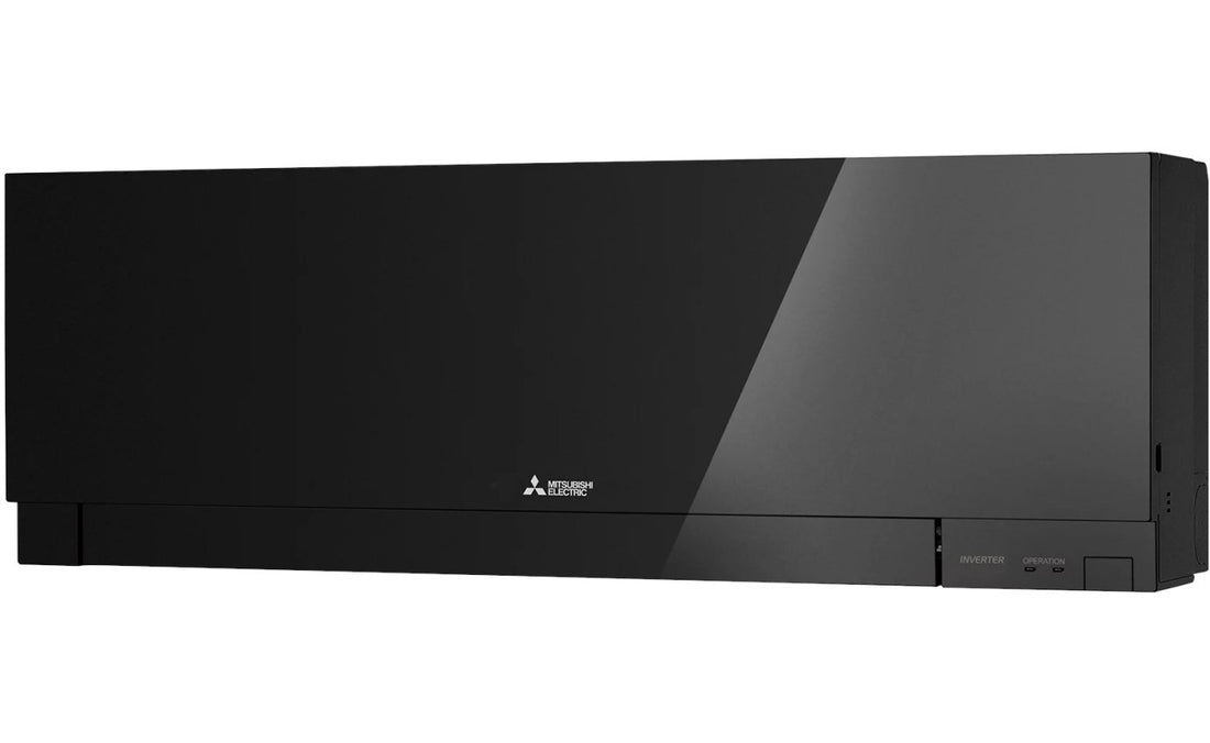 Mitsubishi 3.5kW/4kW Wall Mounted Air Conditioner Black MSZEF35VGKDBKIT