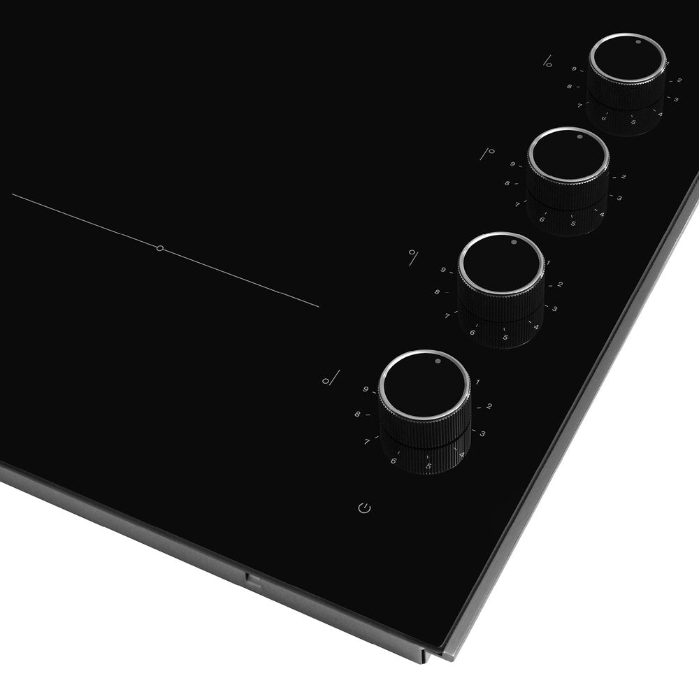 Omega 60cm Ceramic Cooktop Knob Controls OCC604KZ