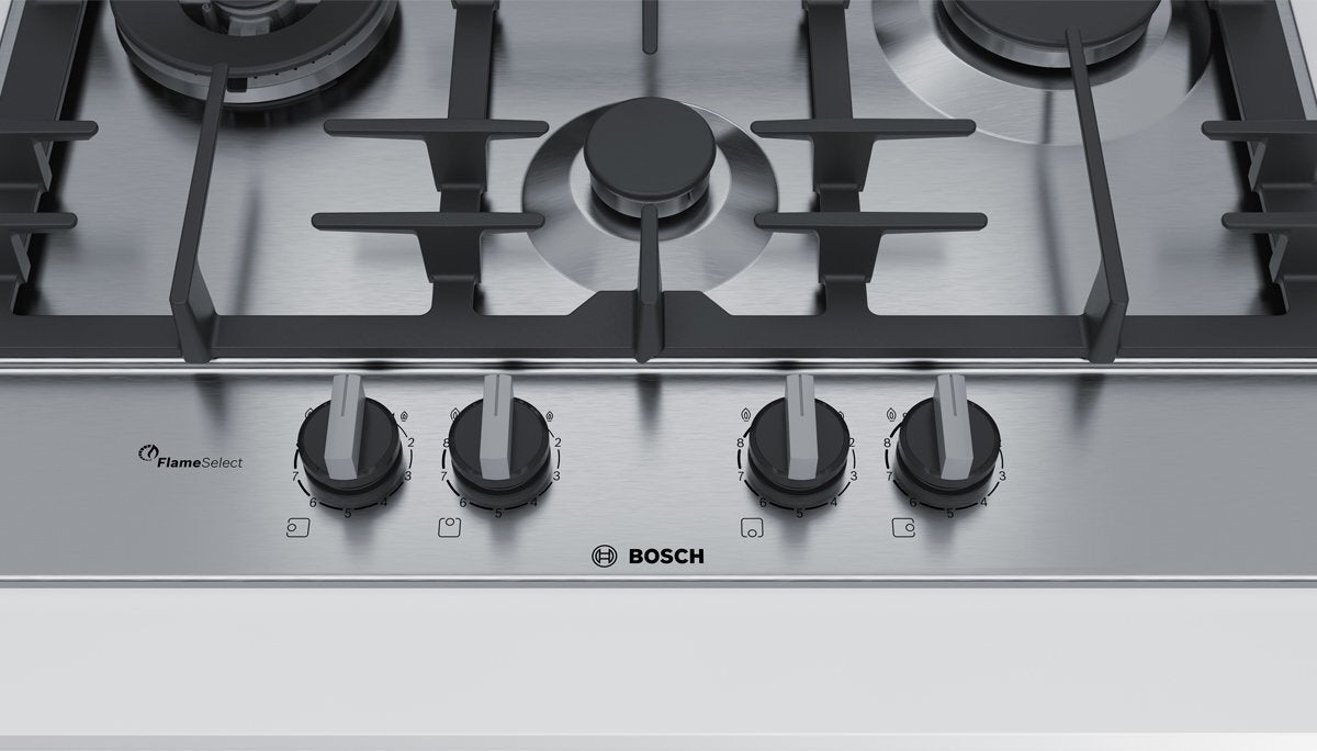 Bosch 60cm Serie 6 Natural Gas Cooktop PCI6A5B90A