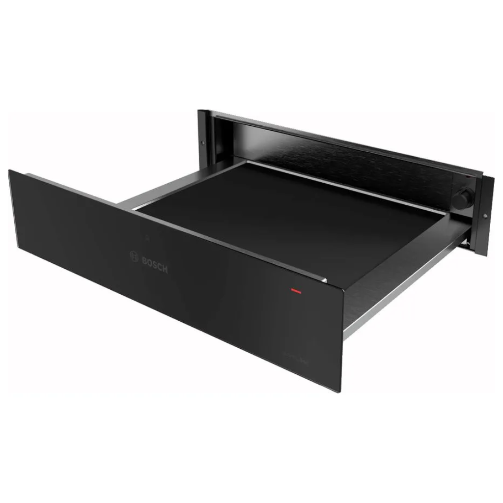 Bosch Accentline 14cm Black Warming Drawer BIC830NC0 (Ex-Display)