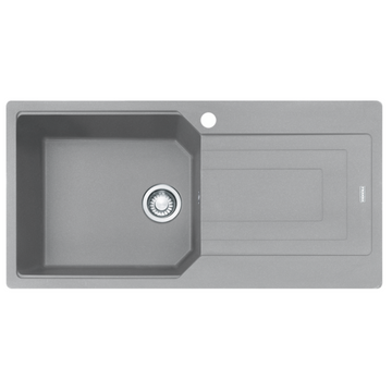 Franke Urban Fraganite Single Bowl Sink with Right Hand Drainer Stonge Grey UBG611-100SGRHD