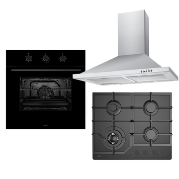 InAlto 60cm Cooking Pack IO605MB + ICGG604W + IRC60S