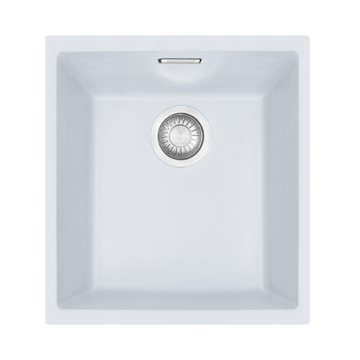 Franke Sirius Single Bowl Sink Polar White SID11034PW