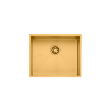 Oliveri Spectra Single Bowl Sink Brushed Gold SB50AU